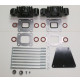 1.7” Spacer Block Kit Single for Mercruiser 4 and 6 Cylinders - MC-20-865996A3 - Barr Marine